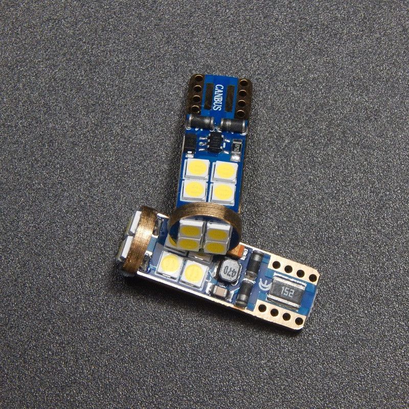 products/1539/T10 UBODNE LED.jpg - LED SIJALICE W5W T10 12smd GOLD - Xenon Svetla Beograd